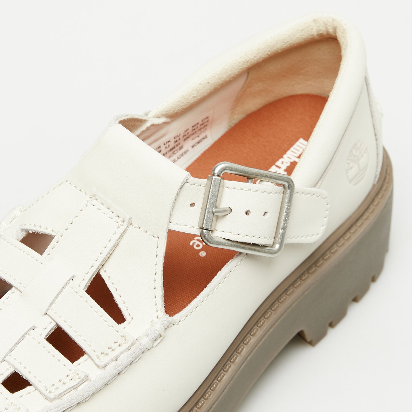 Damskie półbuty TIMBERLAND STONE STREET BUCKLE SHOE tb0a4188ex41 kolor beżowy