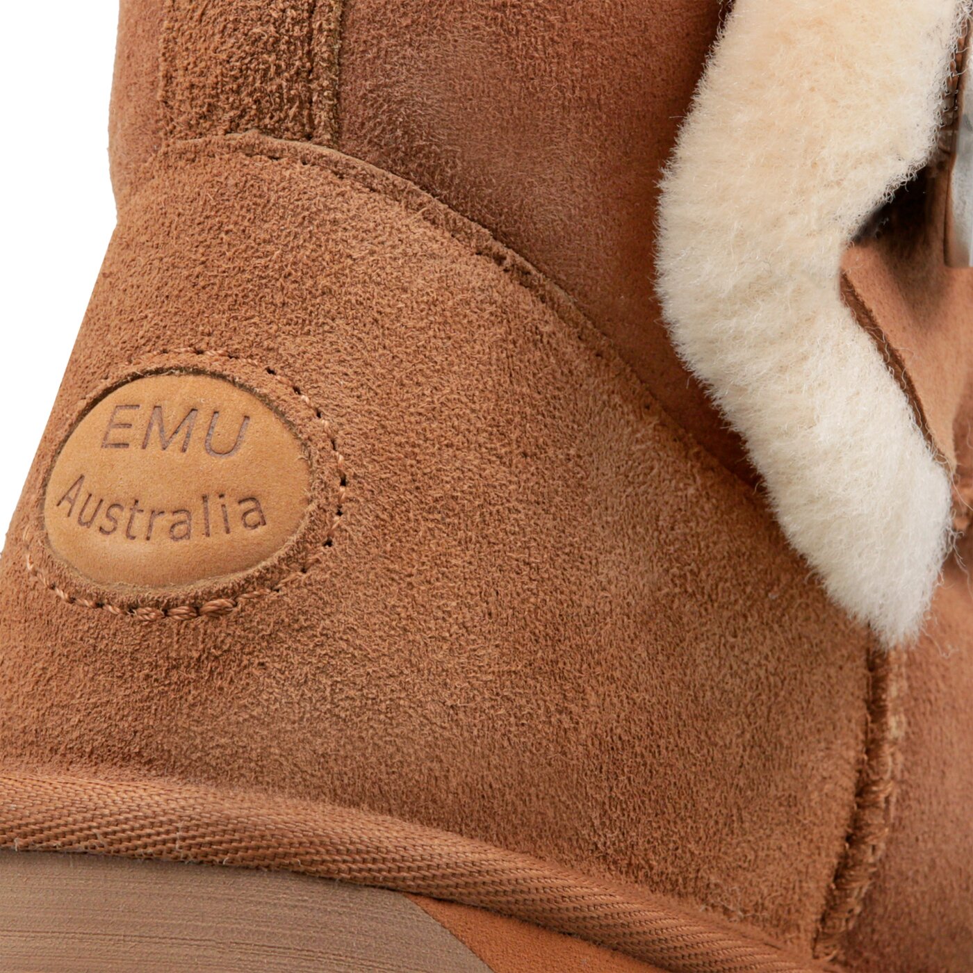 Damskie śniegowce EMU DENMAN MINI w11255chestnut kolor żółty