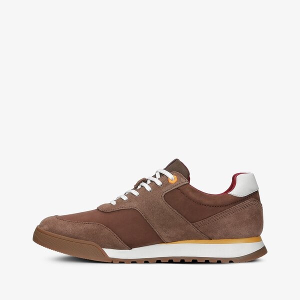 Męskie sneakersy (buty) TIMBERLAND MIAMI COAST LEATHER SNEAKER tb0a229j5001 kolor brązowy