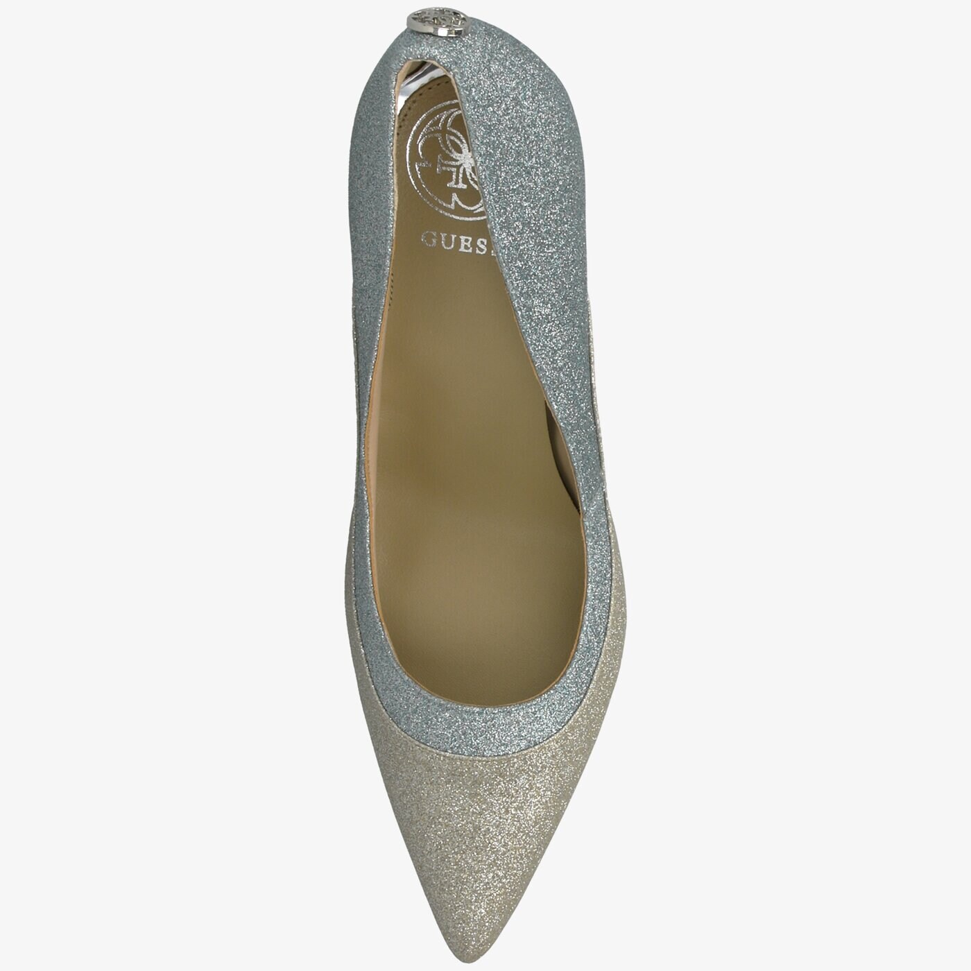 Damskie szpilki / czółenka GUESS OMARA2 fl5om2fam08multi kolor srebrny