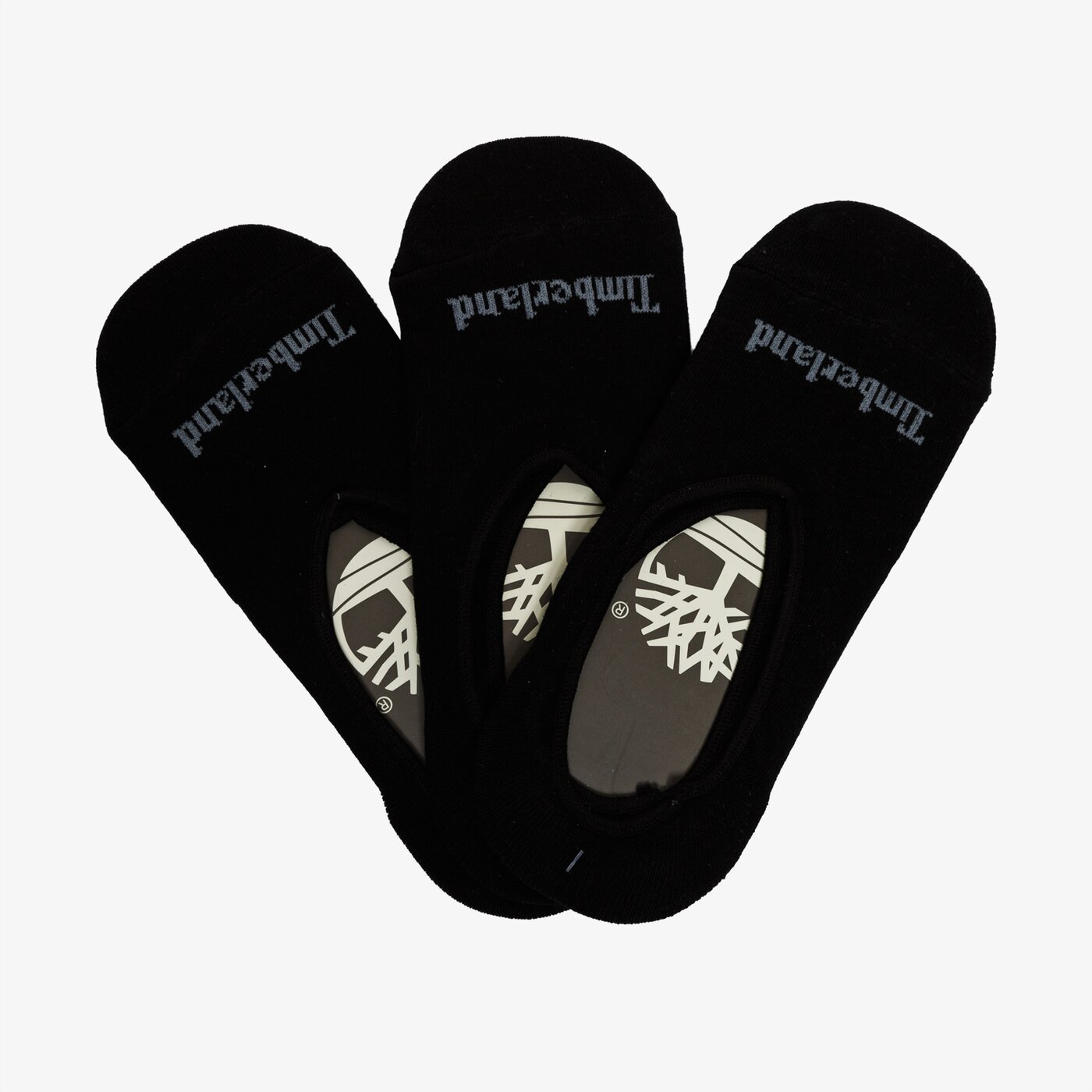 Męskie skarpetki TIMBERLAND SKARPETY 3PP CORE INVISIBLE SOCK tb0a1ebs0011 kolor czarny