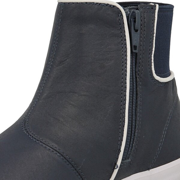 Damskie botki / sztyblety LACOSTE LANCELLE CHELSEA 316 1 732spw0114003 kolor granatowy