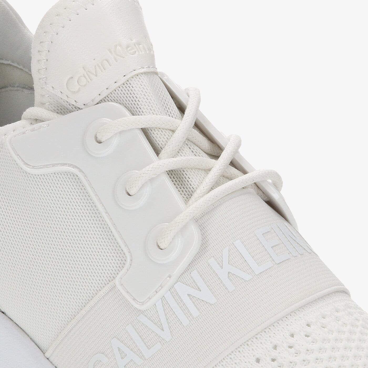 Damskie sneakersy (buty) CALVIN KLEIN MERYL re9809100 kolor biały