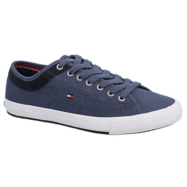 Męskie trampki TOMMY HILFIGER WALKER 1D fm56819058462 kolor niebieski