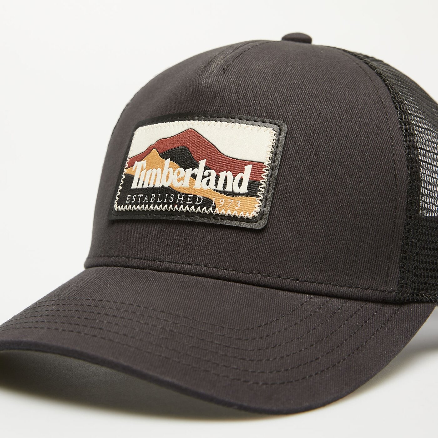 Damska czapka z daszkiem TIMBERLAND CZAPKA TRUCKER U MOUNTAIN CAP tb0a61x20011 kolor czarny