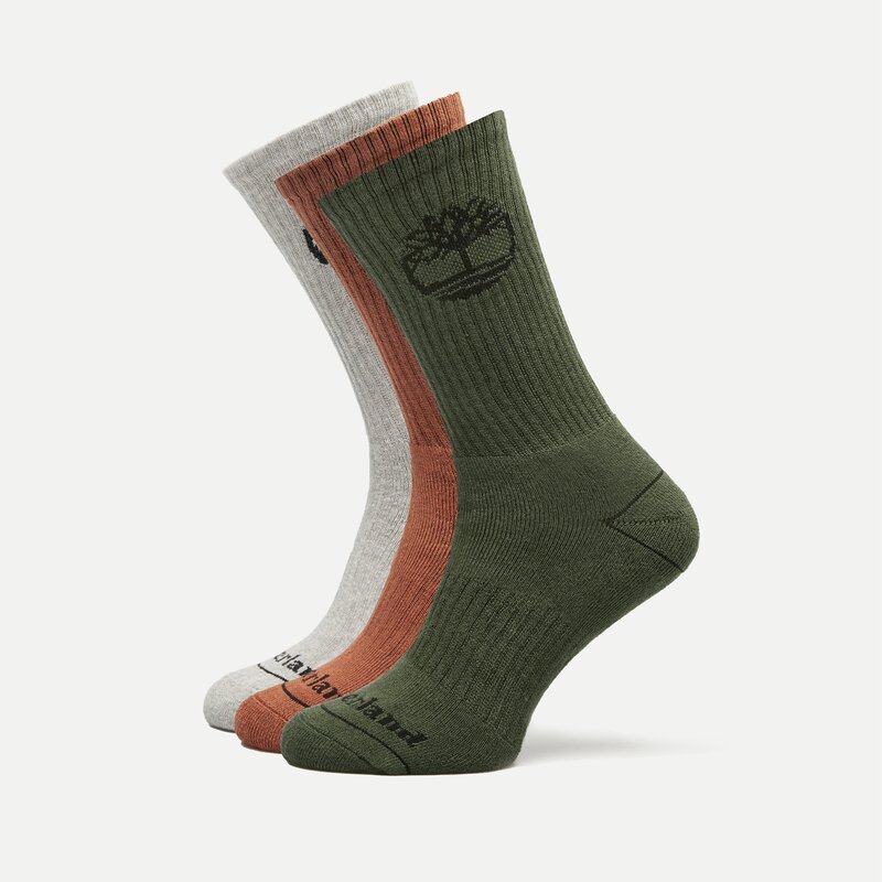 TIMBERLAND SKARPETY 3PP BOWDEN CREW FC CREW WITHOUT LOGO