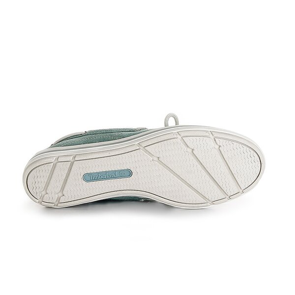 Damskie mokasyny i półbuty TIMBERLAND EK CASCO BAY BOAT SHOE 3951r kolor zielony