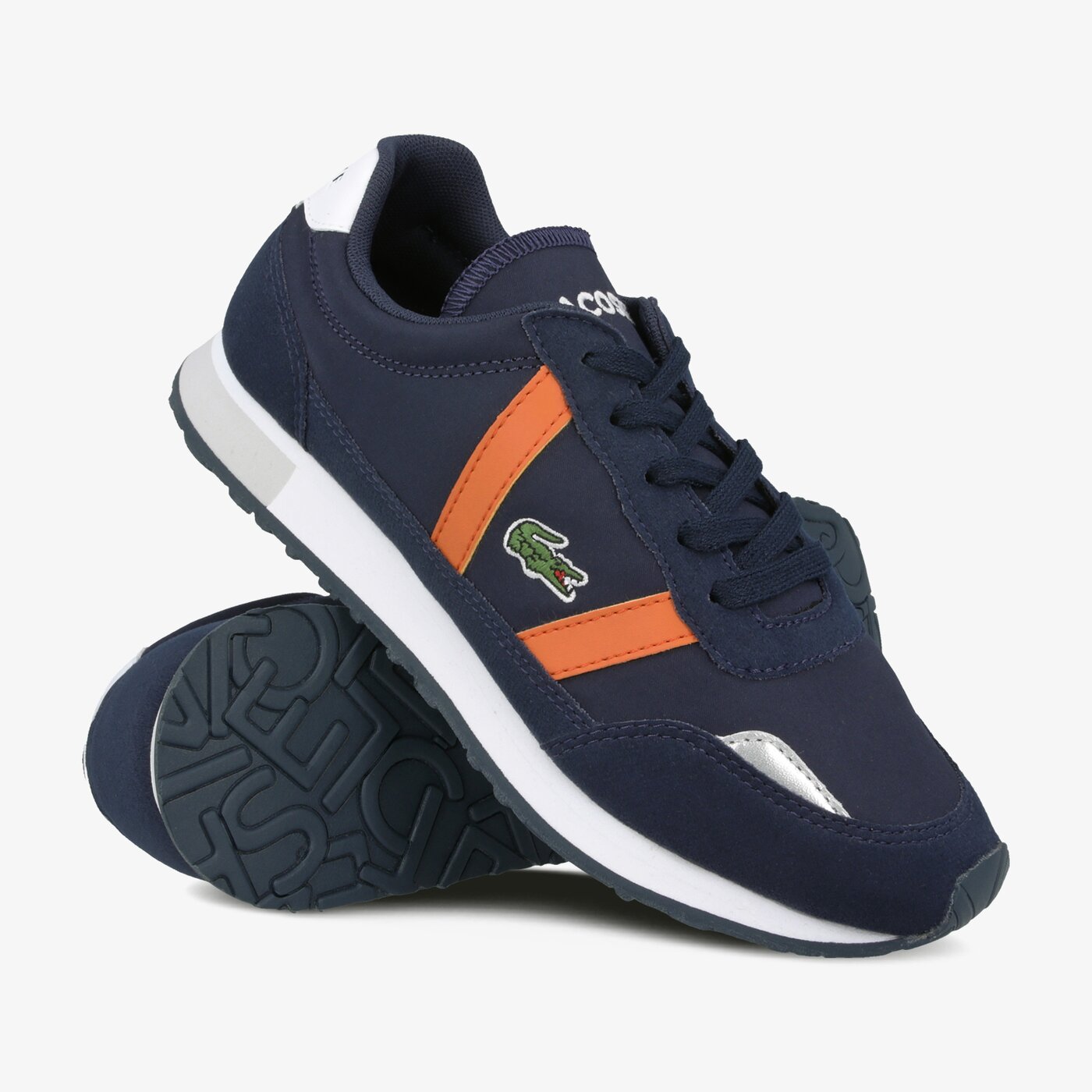 Dziecięce sneakersy (buty) LACOSTE PARTNER 319 1 SUJ 738suj0011325 kolor granatowy