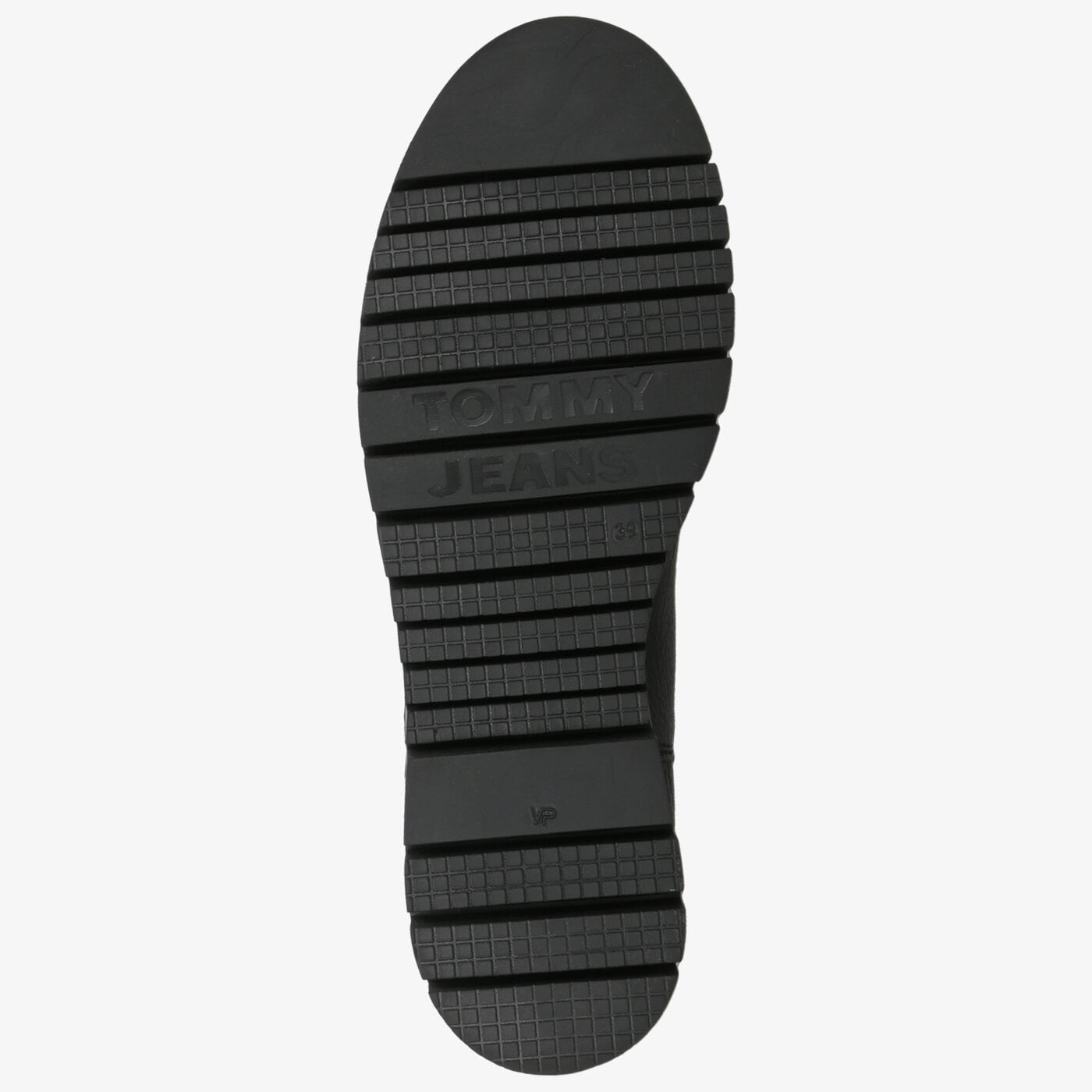 Damskie kozaki TOMMY HILFIGER FLAG SOCK TOMMY JEANS BOOT en0en00661990 kolor czarny