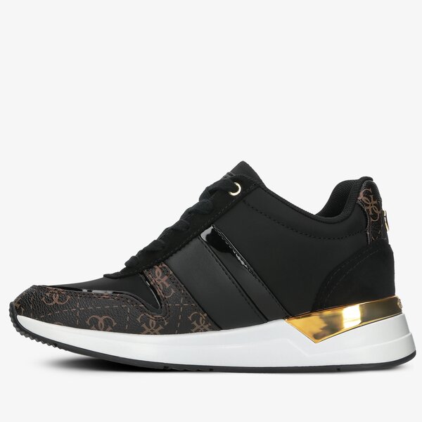Damskie sneakersy (buty) GUESS RAVYN 2 fl7ra2 fal12black kolor czarny