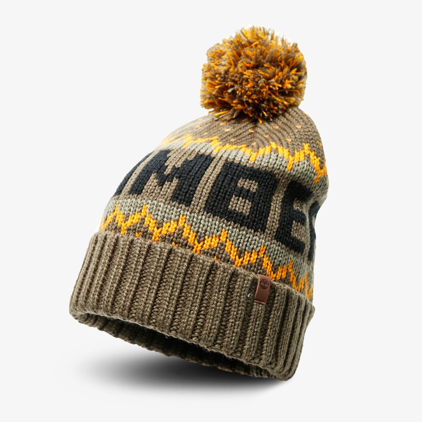 Damska czapka zimowa TIMBERLAND CZAPKA KNIT IN CUFFED BEANIE tb0a1eh2a581 kolor multicolor