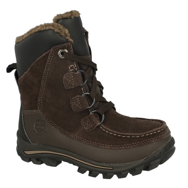 Dziecięce buty outdoor / trekkingowe TIMBERLAND RIME RIDGE HP WP BOOT 3580r kolor brązowy