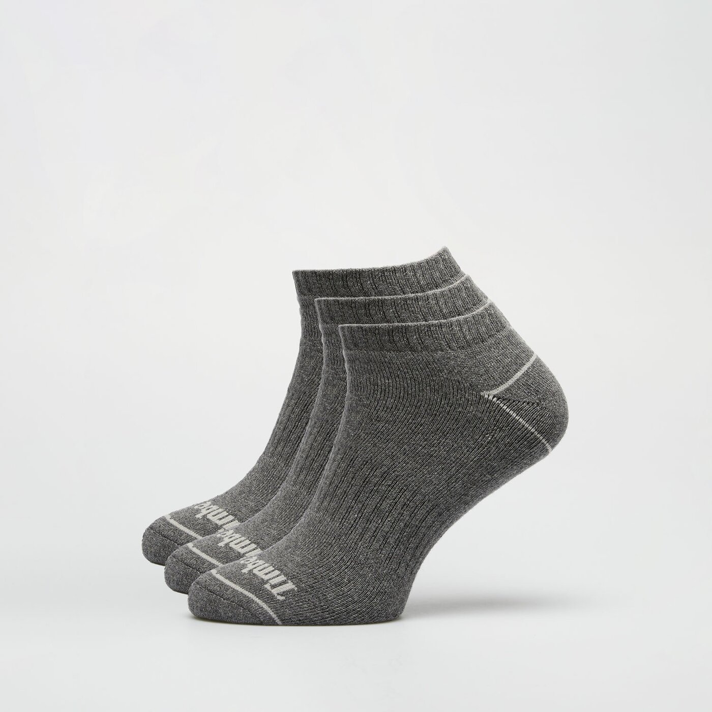 Damskie skarpetki TIMBERLAND SKARPETY NO SHOW 3PP NO SHOW tb0a6ba3u141 kolor szary