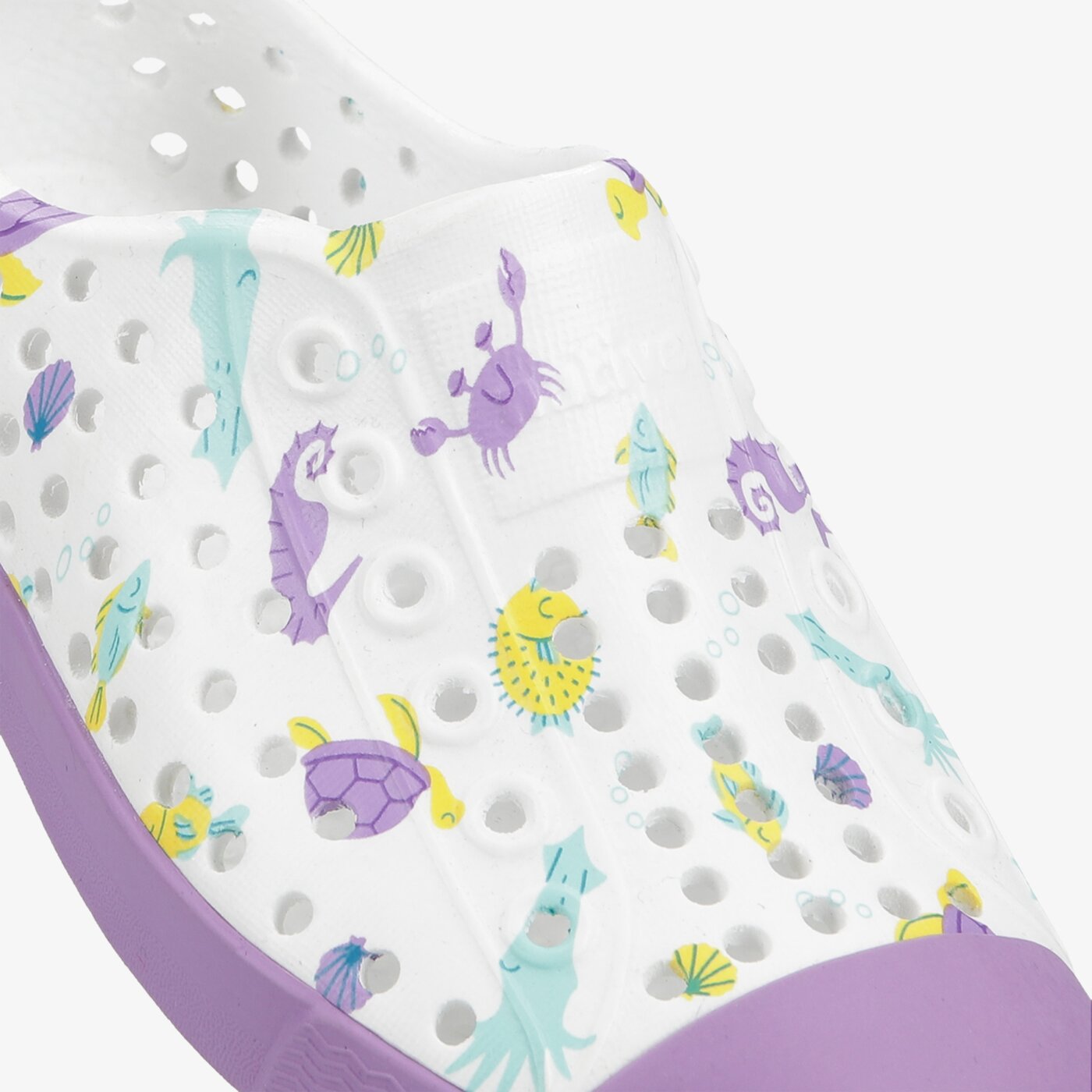 Dziecięce trampki NATIVE JEFFERSON PRINT CHILD 13100101-8968 kolor biały