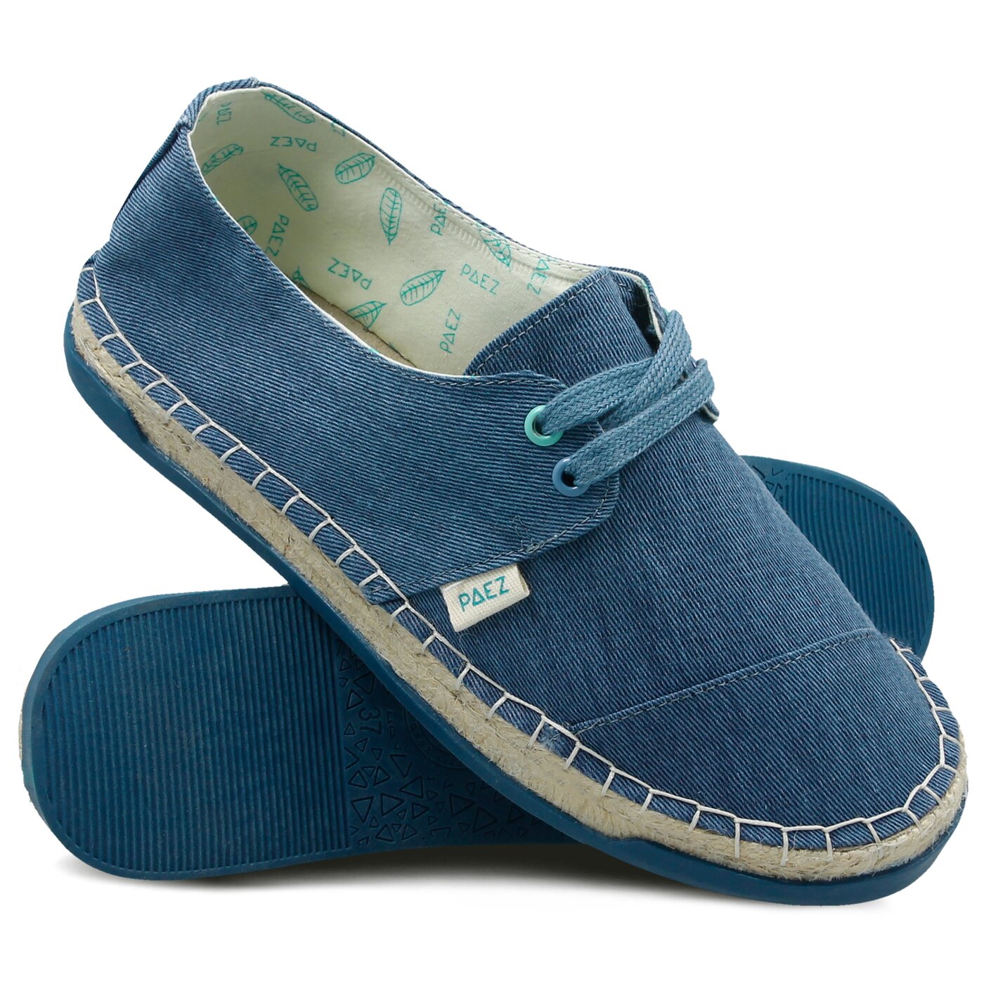 Damskie espadryle PAEZ LITE BLUE 1832904s25-300 kolor niebieski