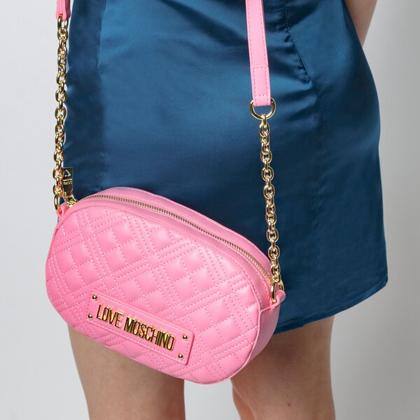 Damska torebka LOVE MOSCHINO TOREBKA CROSSBODY BAG jc4207pp0cka0600 kolor różowy