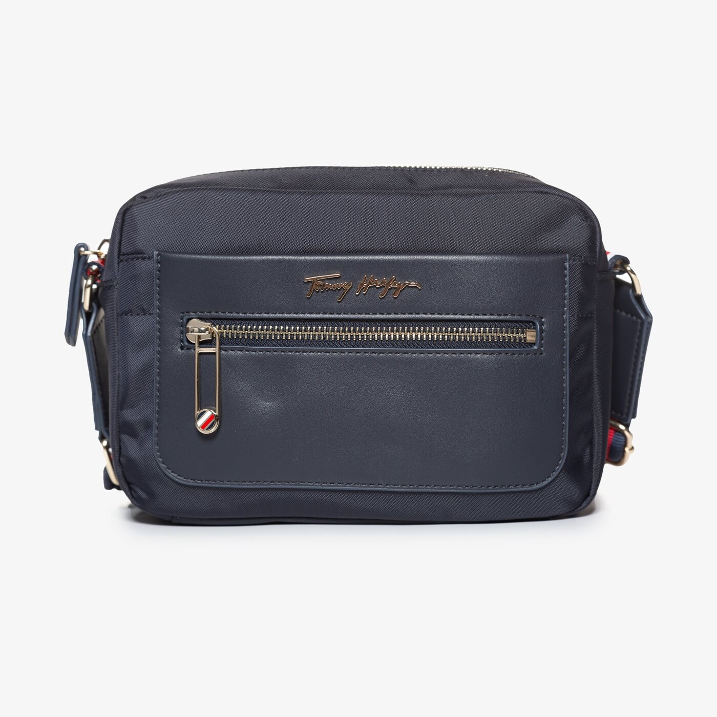 Damska torebka TOMMY HILFIGER TOREBKA TOMMY FRESH CAMERA BAG aw0aw102140gy kolor granatowy