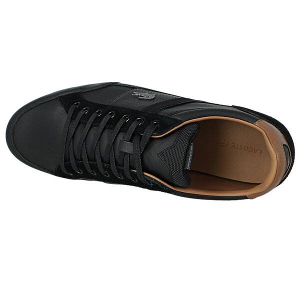 Męskie sneakersy (buty) LACOSTE CHAYMON PRM2 730spm402002h kolor czarny