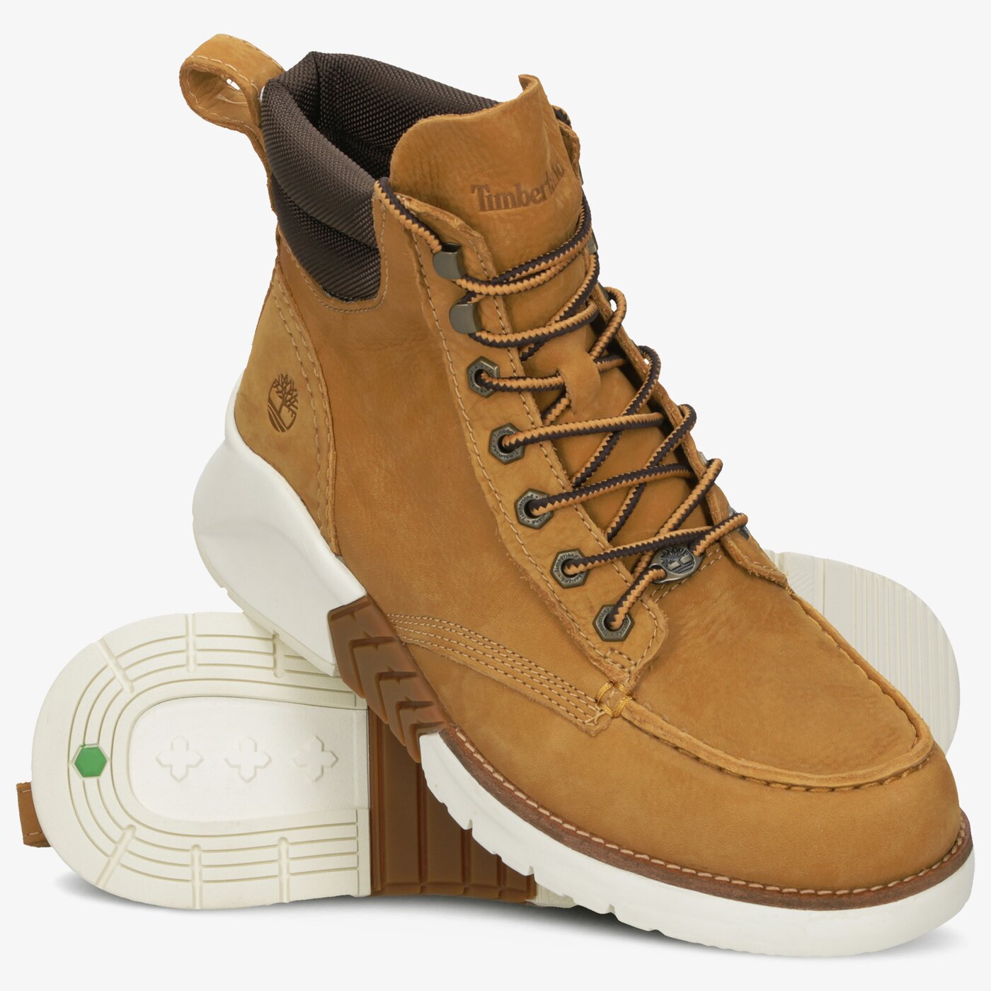 Męskie buty za kostkę TIMBERLAND MTCR MOC TOE BOOT tb0a27wc7631 kolor żółty
