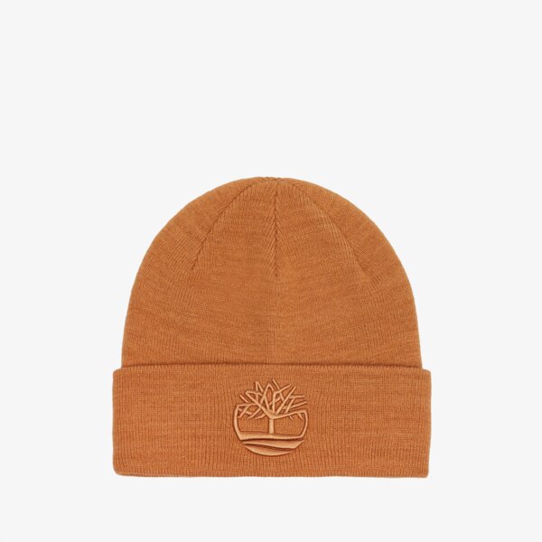 Damska czapka zimowa TIMBERLAND CZAPKA 3D EMBROIDERY BEANIE tb0a65hp2311 kolor żółty