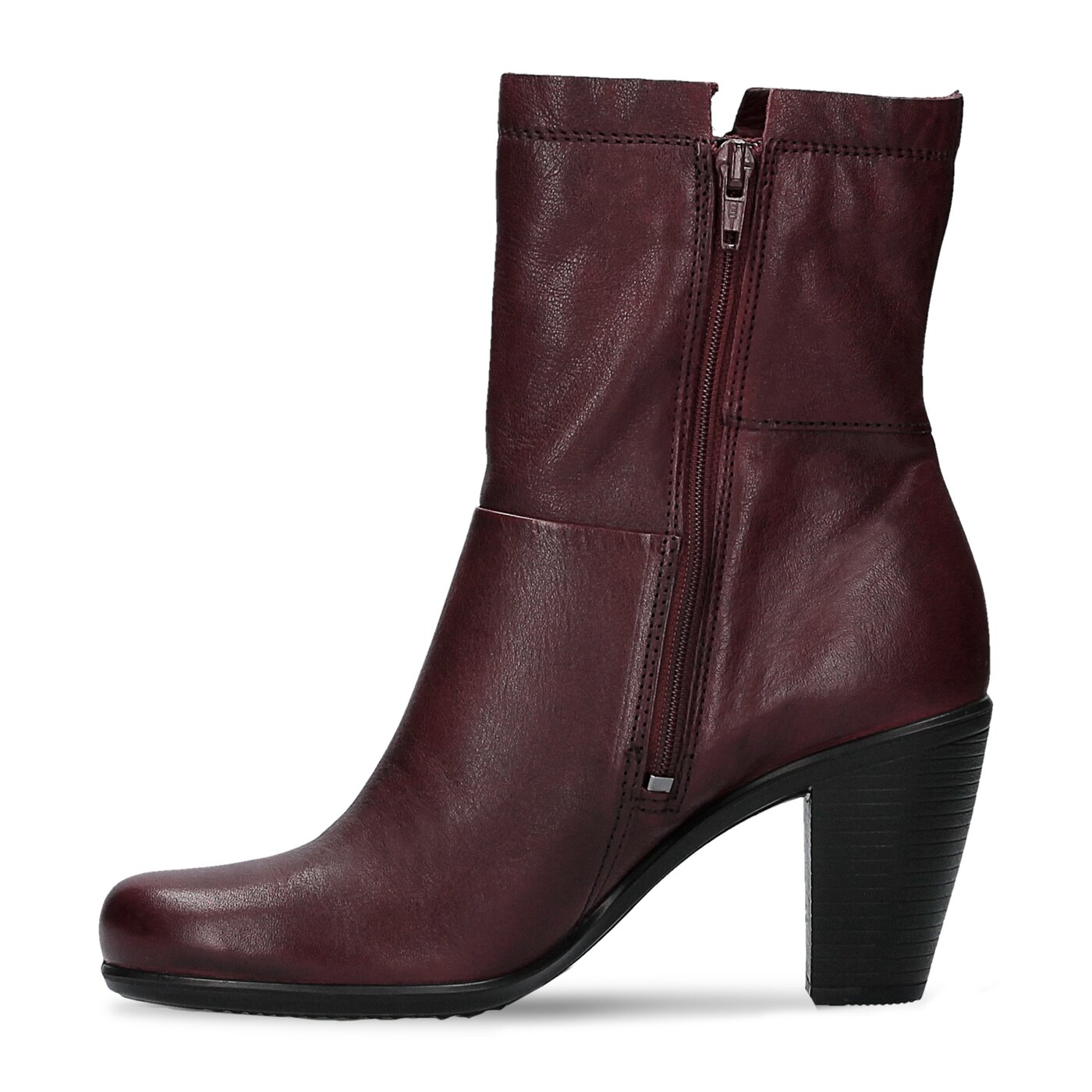 Damskie botki / sztyblety ECCO TOUCH 75B 26360302237 kolor brązowy