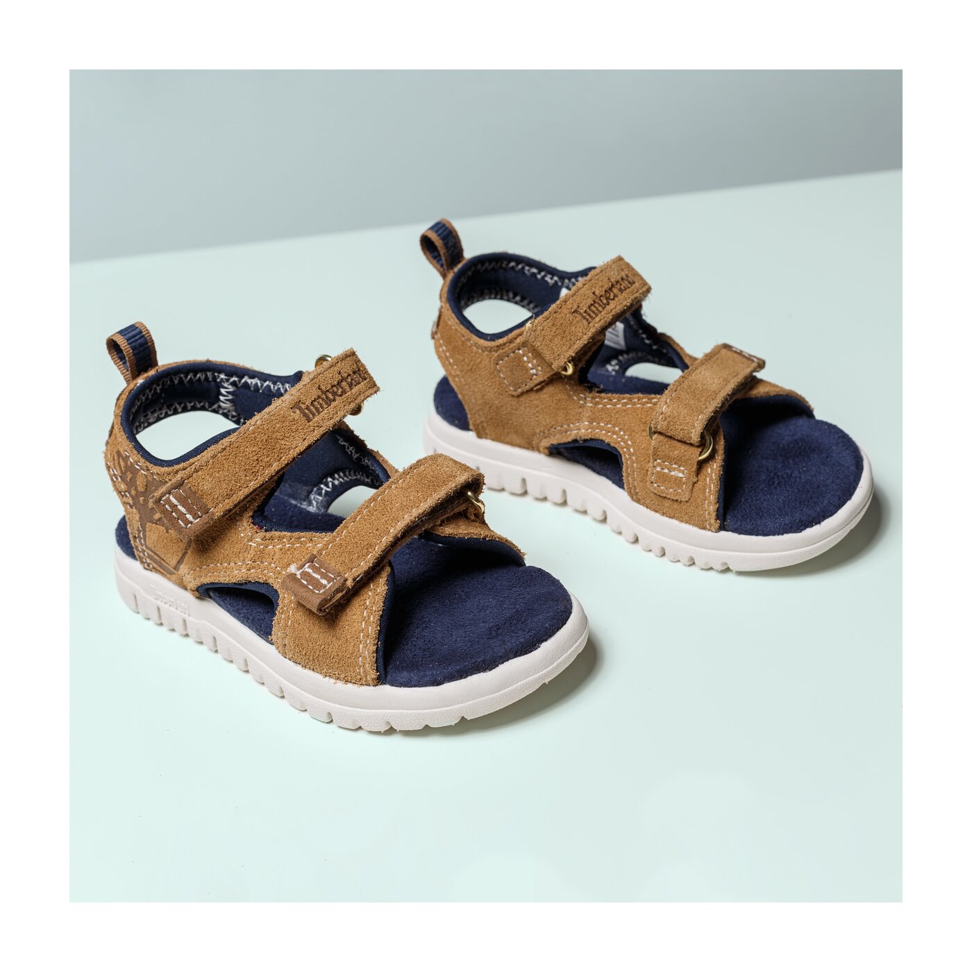 Dziecięce sandały / klapki TIMBERLAND PIERMONT H&L SANDAL a1lm8 kolor żółty