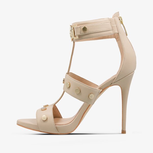 Damskie sandały GUESS TIFFY fl5tiflea03cream kolor beżowy