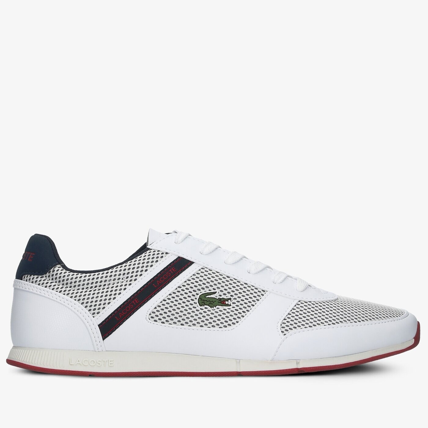 Męskie sneakersy (buty) LACOSTE MENERVA SPORT 120 1 CMA 739cma0015042 kolor biały