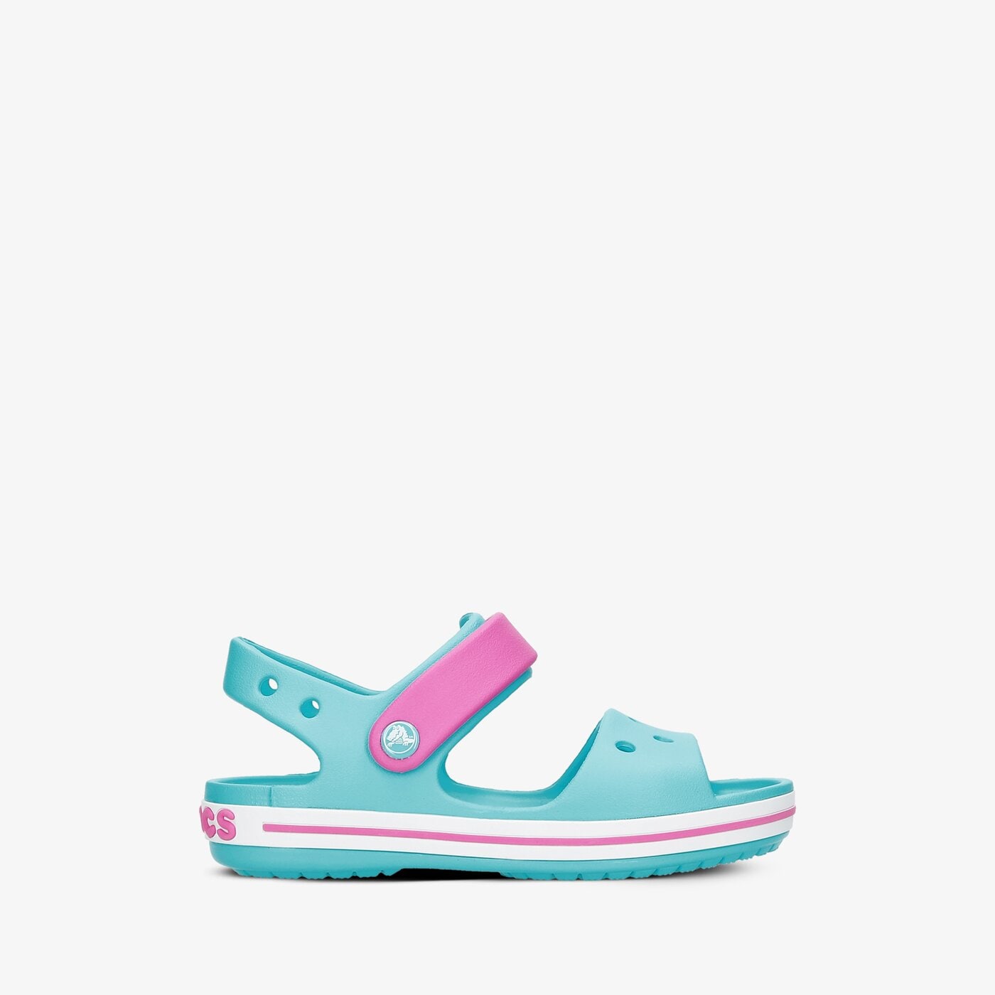 Dziecięce sandały / klapki CROCS CROCBAND SANDAL KIDS 128564sli kolor niebieski