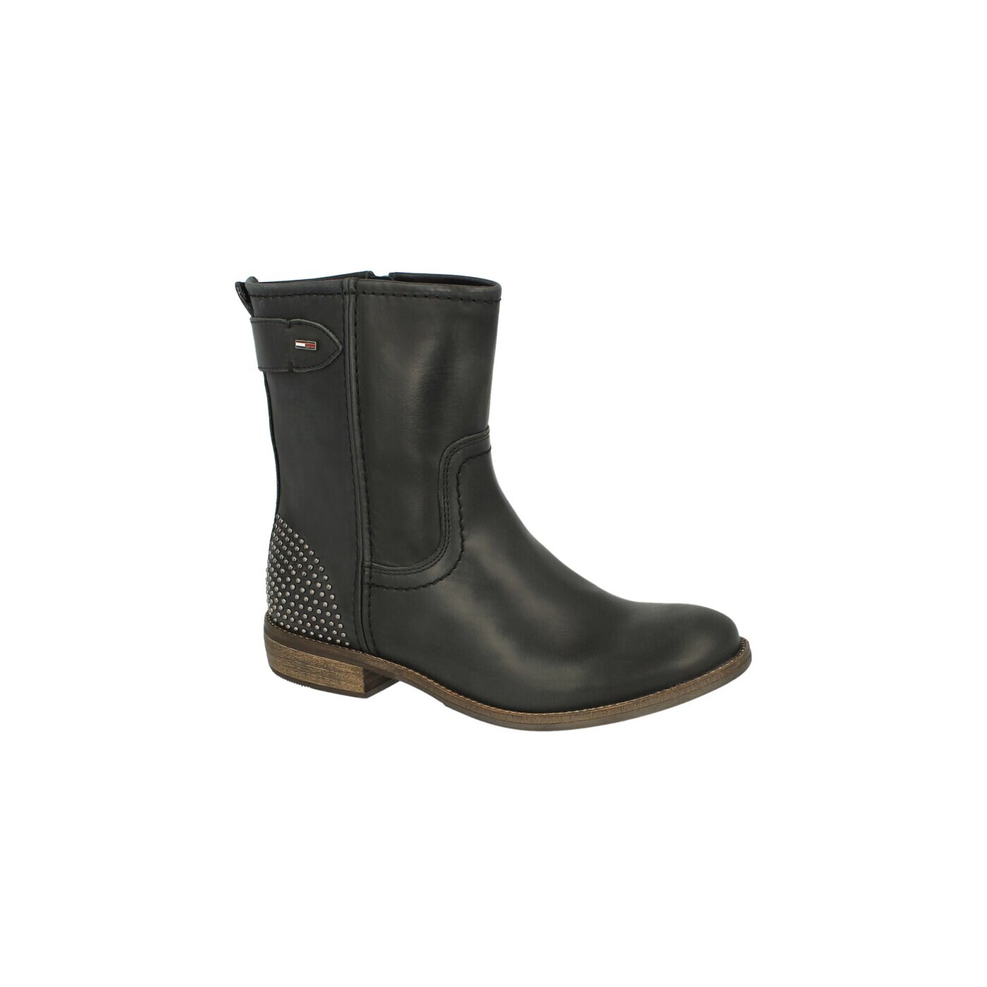 Damskie kozaki TOMMY HILFIGER ELINE 4A  en56816090990 kolor czarny