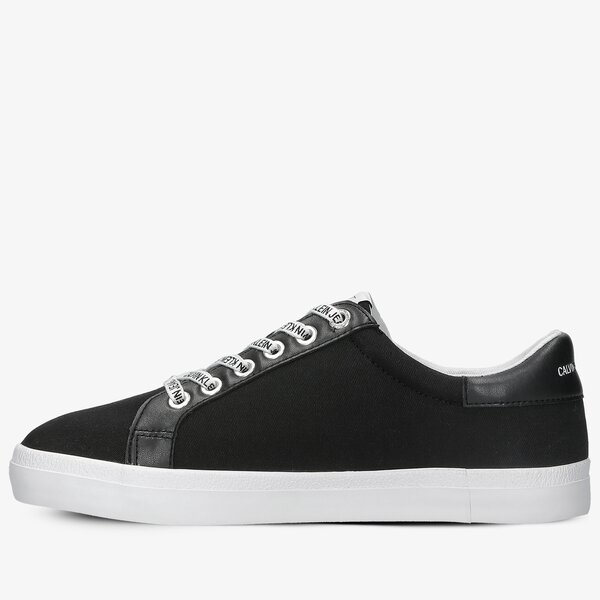 Damskie trampki CALVIN KLEIN LOW PROFILE SNEAKER LACEUP yw0yw00057bds kolor czarny