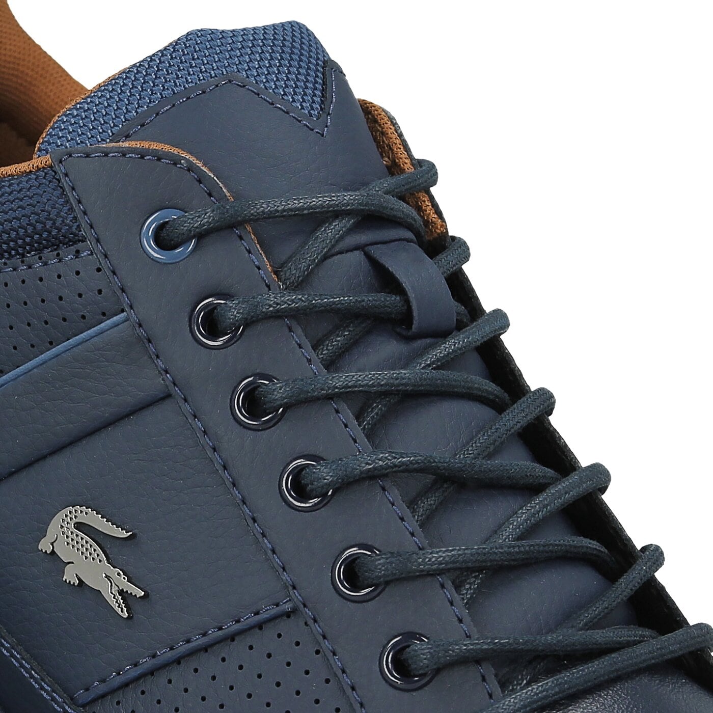 Męskie sneakersy (buty) LACOSTE CHAYMON 317 1 734cam0006nt1 kolor granatowy