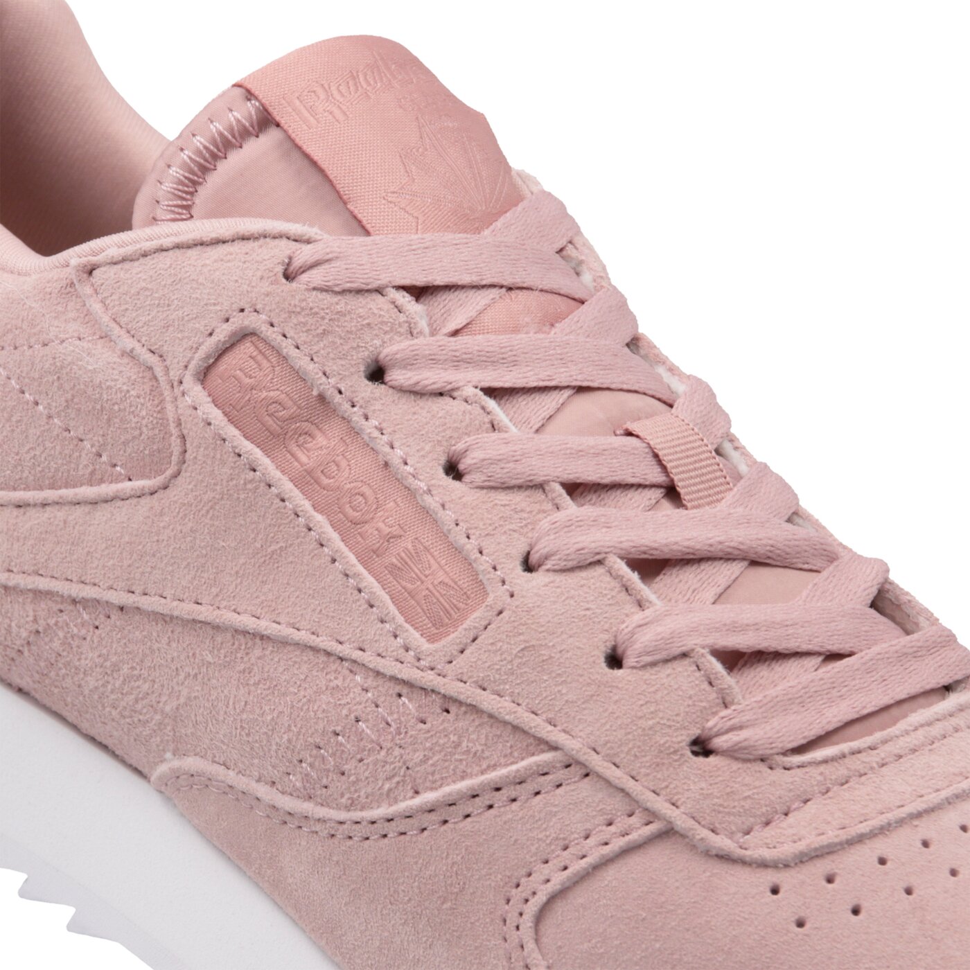 Damskie sneakersy (buty) REEBOK CL LTHR RIPPLE dv3636 kolor różowy