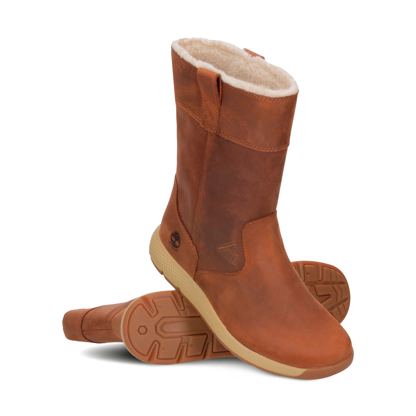 Dziecięce buty za kostkę TIMBERLAND METROROAM 8 IN WP PO a1vsa kolor brązowy