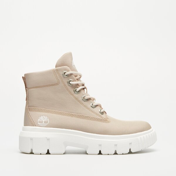 Damskie botki / sztyblety TIMBERLAND GREYFIELD FABRIC BOOT tb0a2jgd2691 kolor beżowy