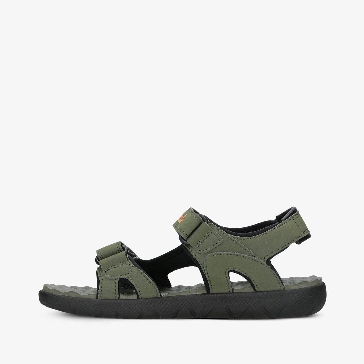 Dziecięce sandały / klapki TIMBERLAND PERKINS ROW 2-STRAP tb0a24mka581 kolor khaki