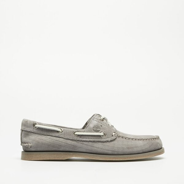 Męskie mokasyny TIMBERLAND CLASSIC BOAT BOAT SHOE MEDIUM tb0a4187el81 kolor szary