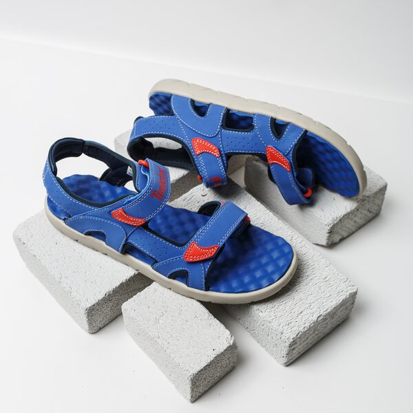 Dziecięce sandały / klapki TIMBERLAND PERKINS ROW 2-STRAP tb0a1qgbj451 kolor granatowy