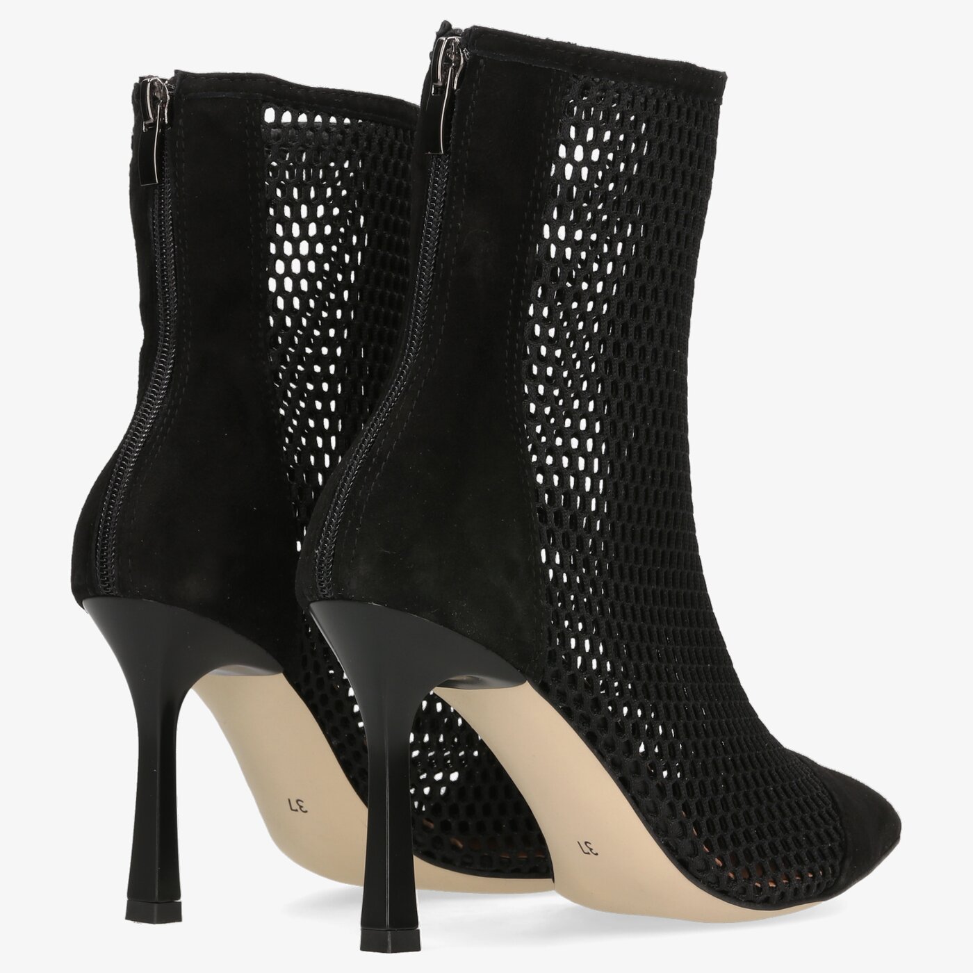 Damskie botki / sztyblety SYMBIOSIS ROSA  sywc122003 kolor czarny