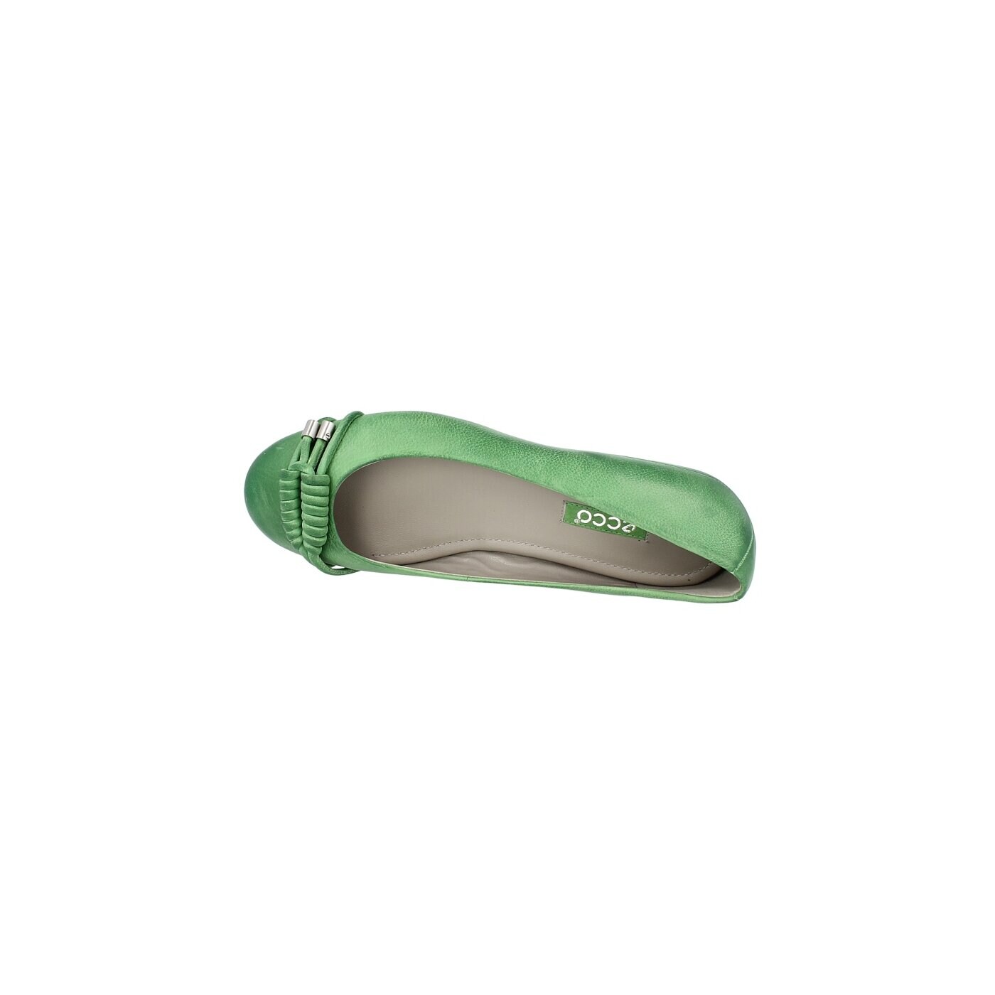 Damskie baleriny (buty) ECCO OWANDO 35605302498 kolor zielony