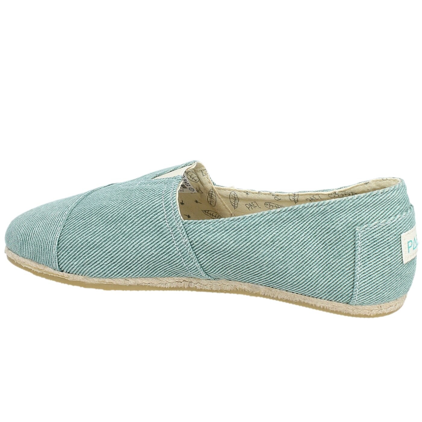 Damskie espadryle PAEZ ORIGINAL RAW 105orapaeaaa0045 kolor zielony