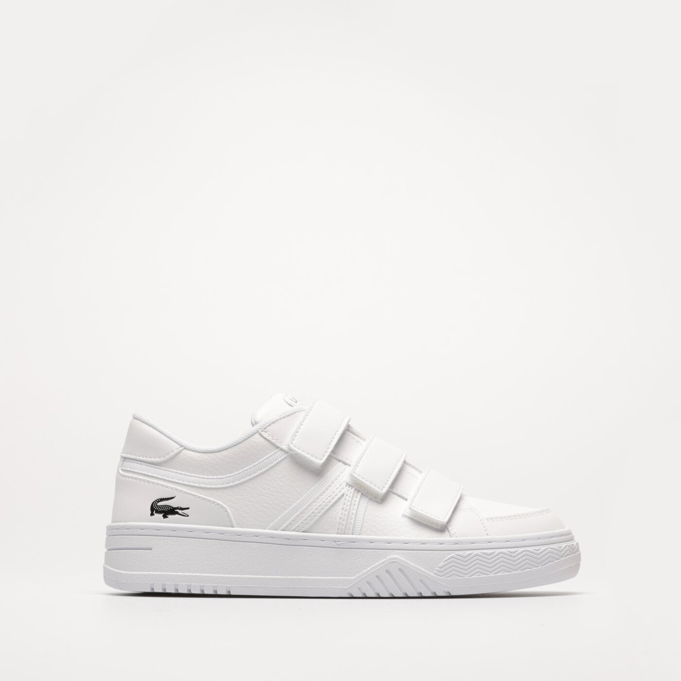Dziecięce sneakersy (buty) LACOSTE L001 745suj001021g kolor biały