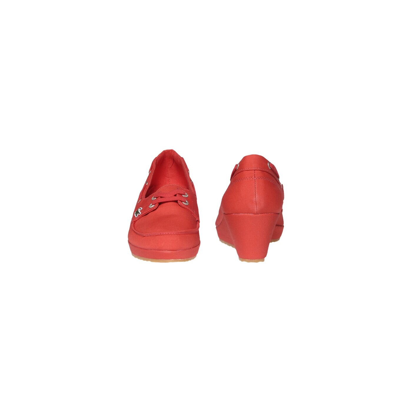 Damskie mokasyny i półbuty LACOSTE INSEE 721srw244484t kolor czerwony