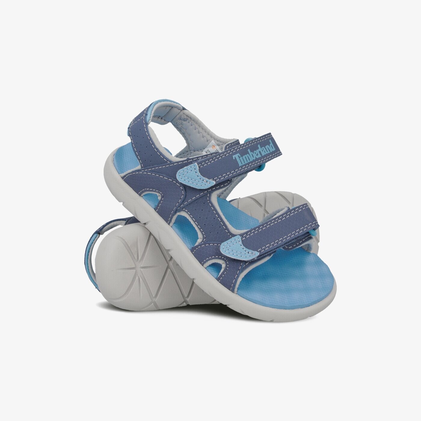 Dziecięce sandały / klapki TIMBERLAND PERKINS ROW 2-STRAP tb0a1wek4321 kolor niebieski