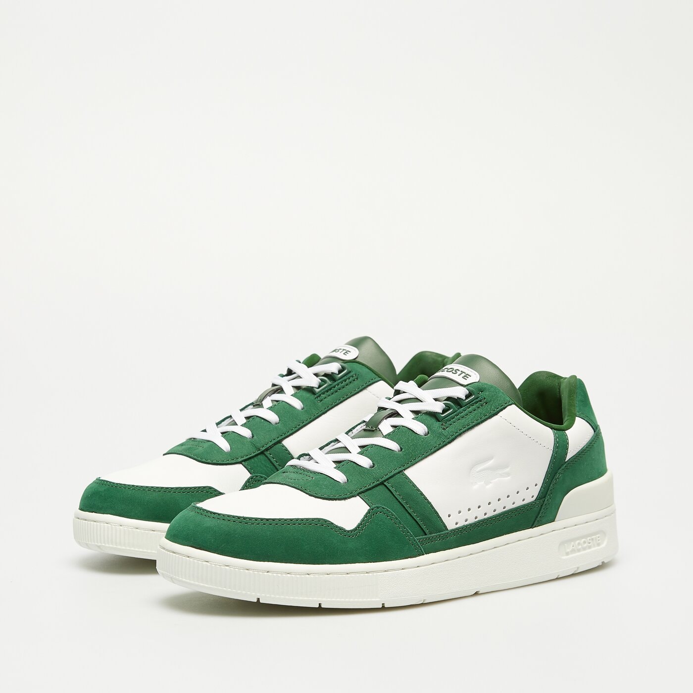 LACOSTE T-CLIP 124 4 SMA kolor BIAŁY (747SMA00701R5