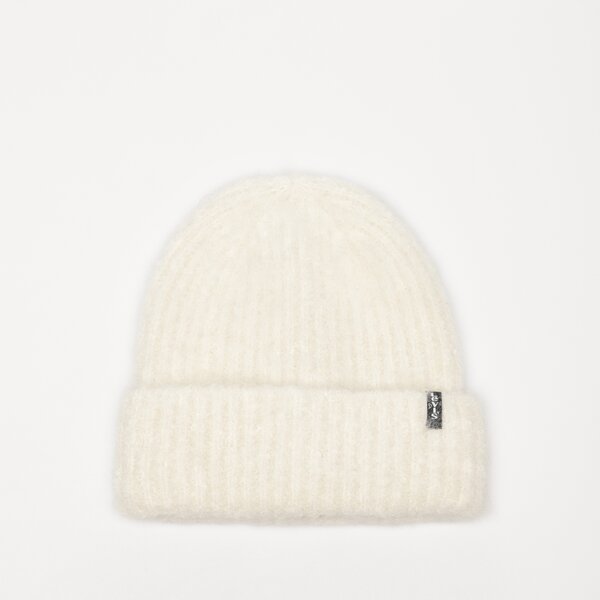 Damska czapka zimowa LEVI'S CZAPKA WOMEN'S FUZZY BEANIE d7829-0003 kolor biały