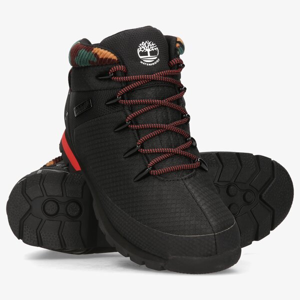 Męskie buty outdoor (trekkingowe) TIMBERLAND EURO SPRINT FABRIC WP tb0a2k7d0151 kolor czarny