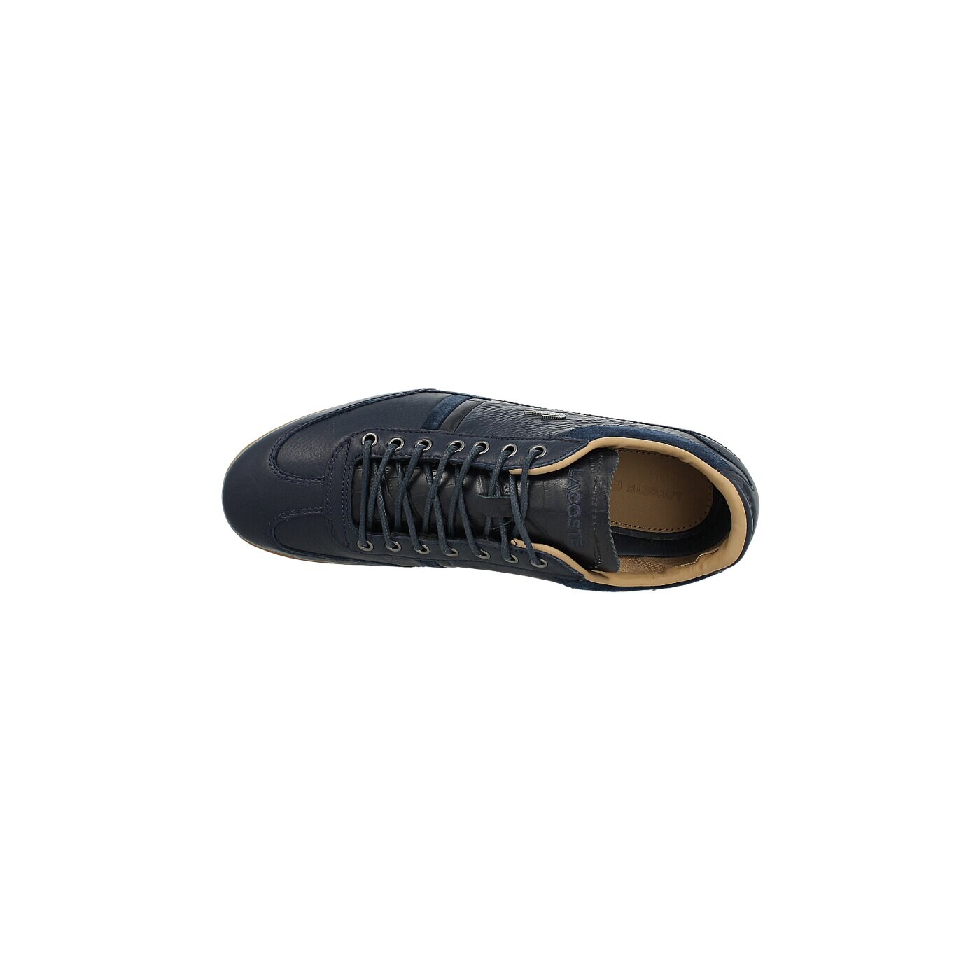 Męskie sneakersy (buty) LACOSTE MISANO 36  730srm0015003 kolor granatowy