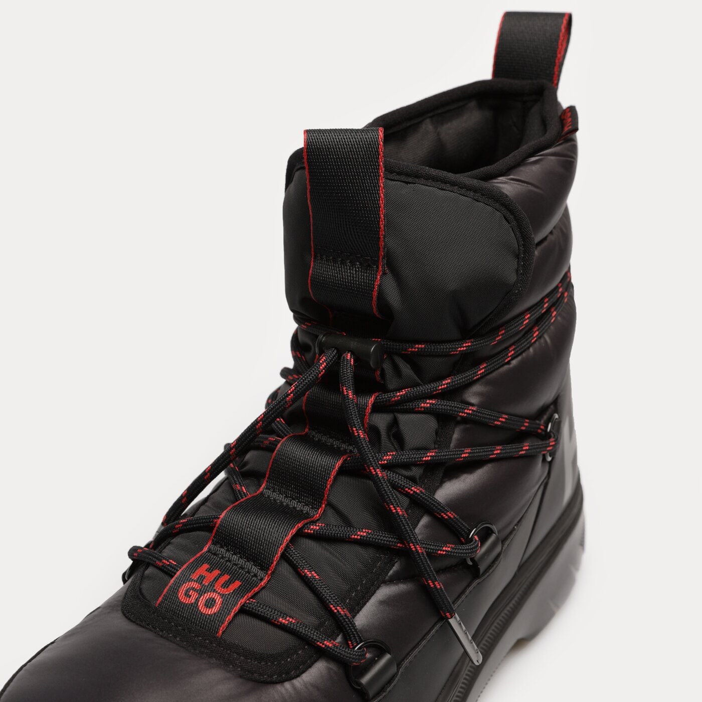 Męskie buty za kostkę HUGO BOSS URIAN HALB HLMX 50503938001 kolor czarny