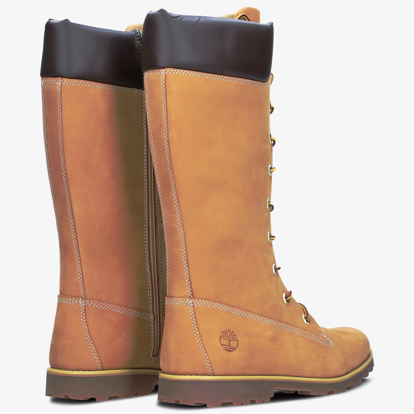 Dziecięce trapery TIMBERLAND GIRLS CLASSIC TALL LACE U 83980 kolor żółty